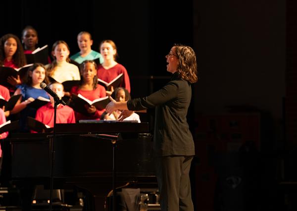2023 All County Chorus Students Performing